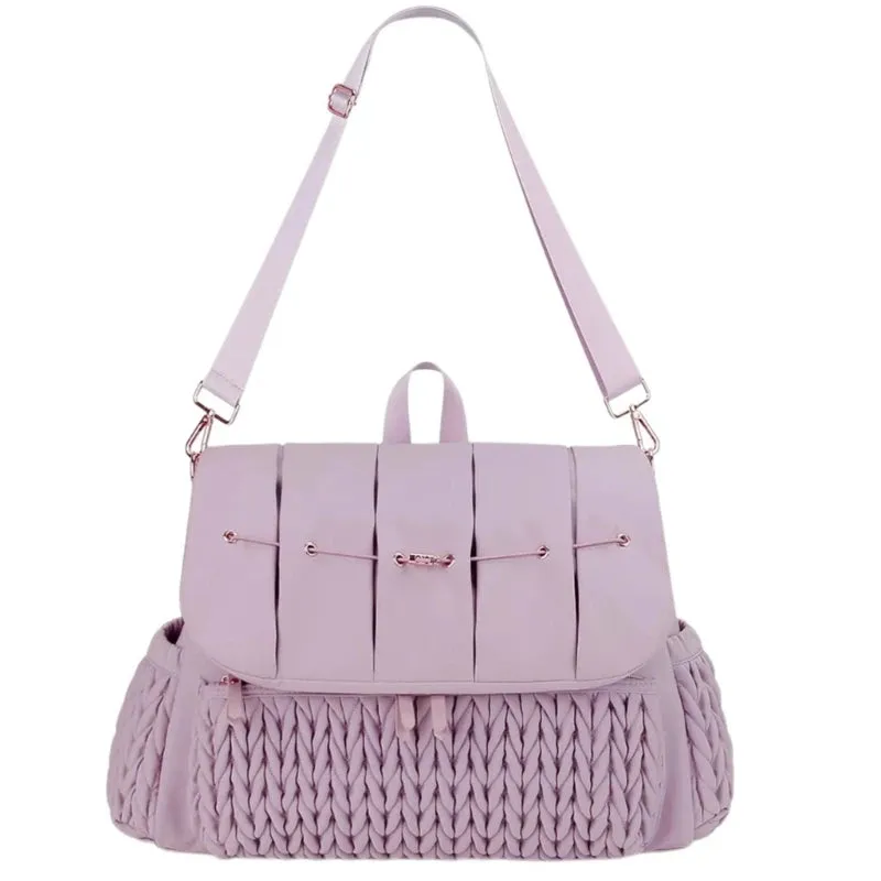Kawaii Convertible Diaper Bag 🎒✨ | Stylish Backpack with Changing Pad & Ample Storage for Trendy Moms 🍭💕