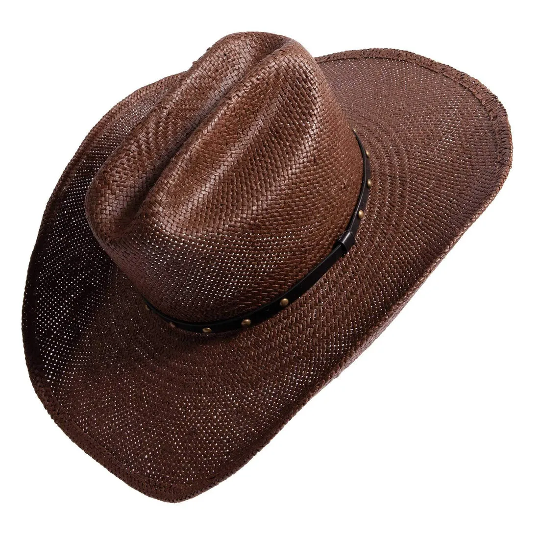 Koda Brown Straw Cowboy Hat