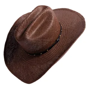 Koda Brown Straw Cowboy Hat