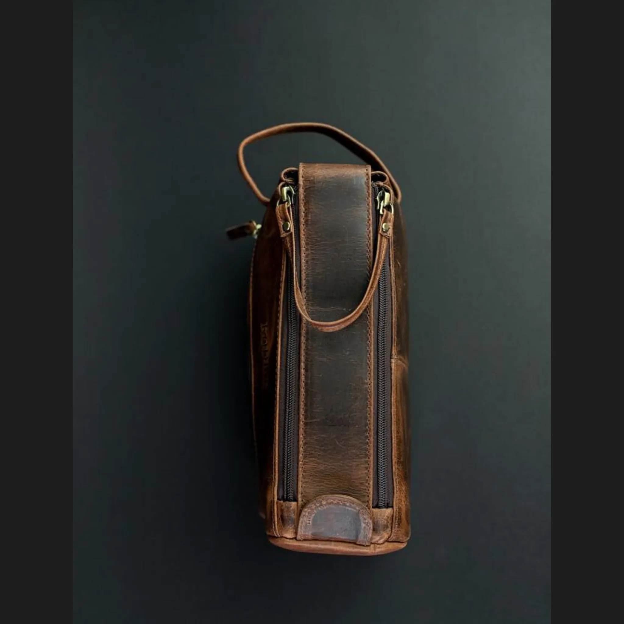 Kodiak Leather Toiletry Bag