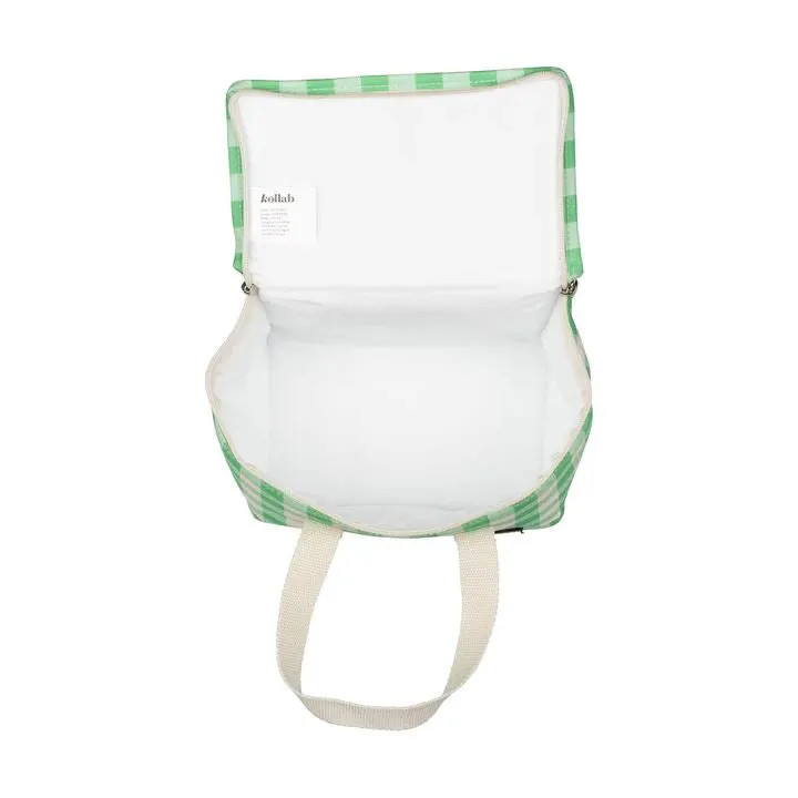 KOLLAB Holiday Lunch Box - Kelly Green Check