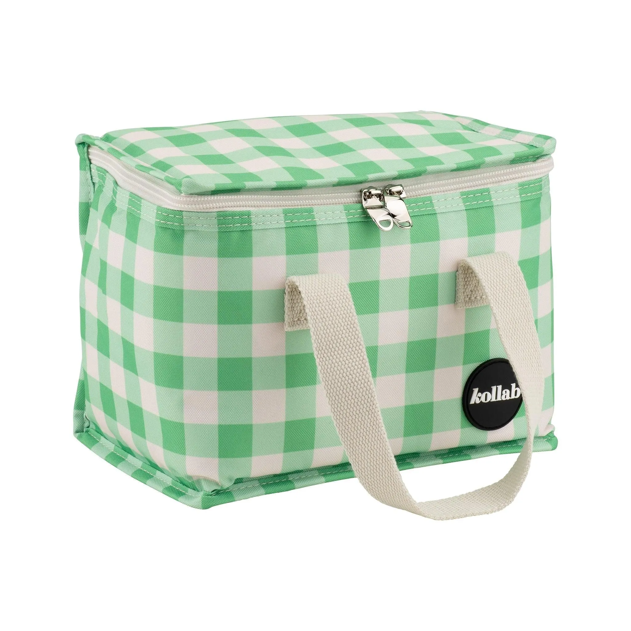 KOLLAB Holiday Lunch Box - Kelly Green Check