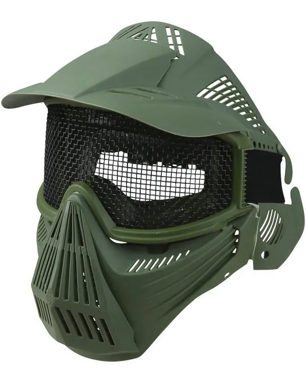 Kombat UK Full Face Mesh Mask - Airsoft Mask