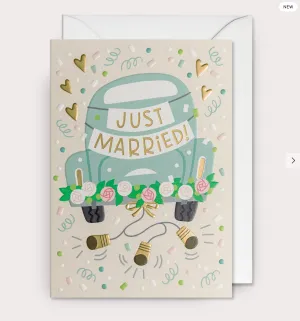 Lagom Just Married Card