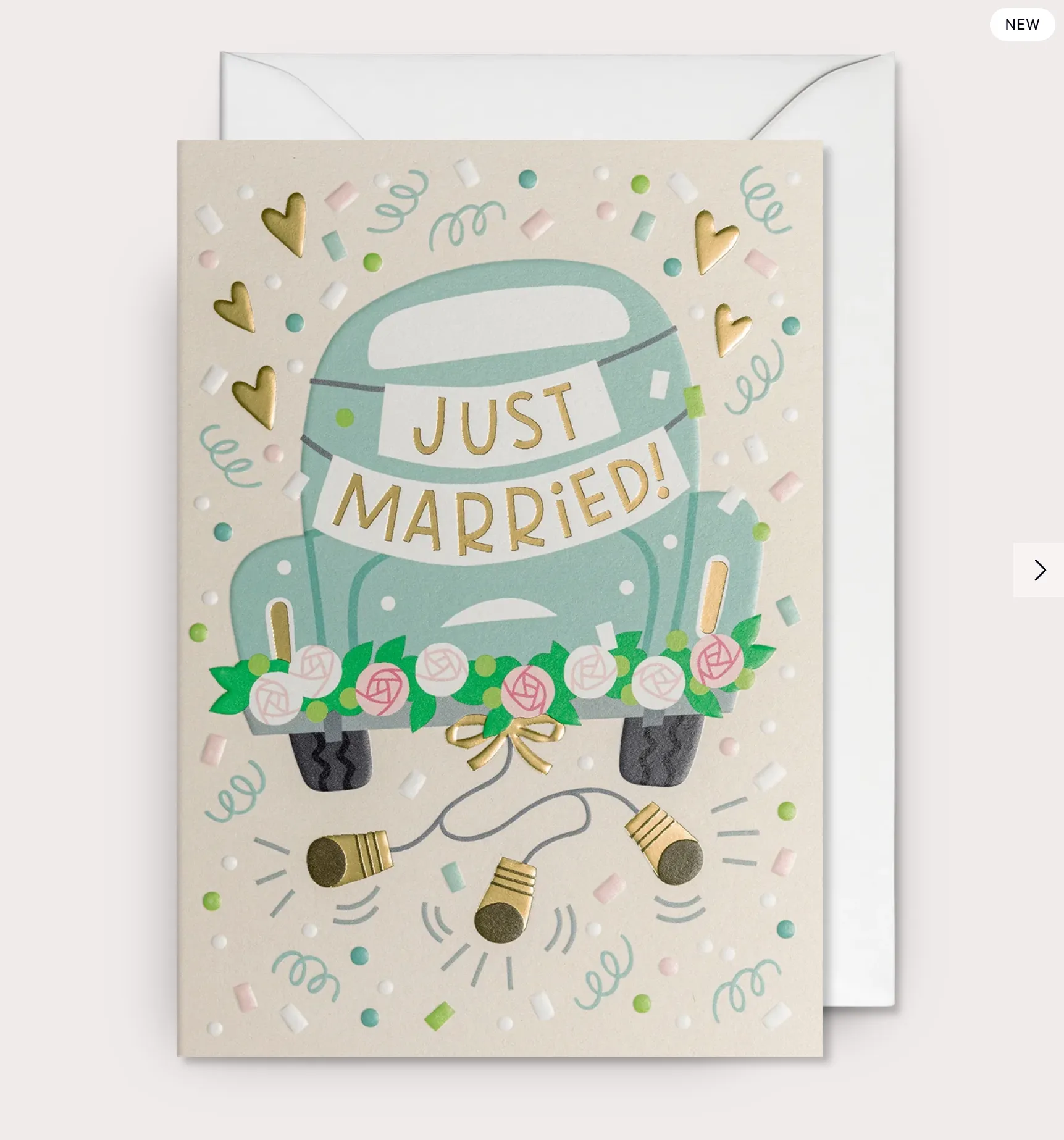 Lagom Just Married Card