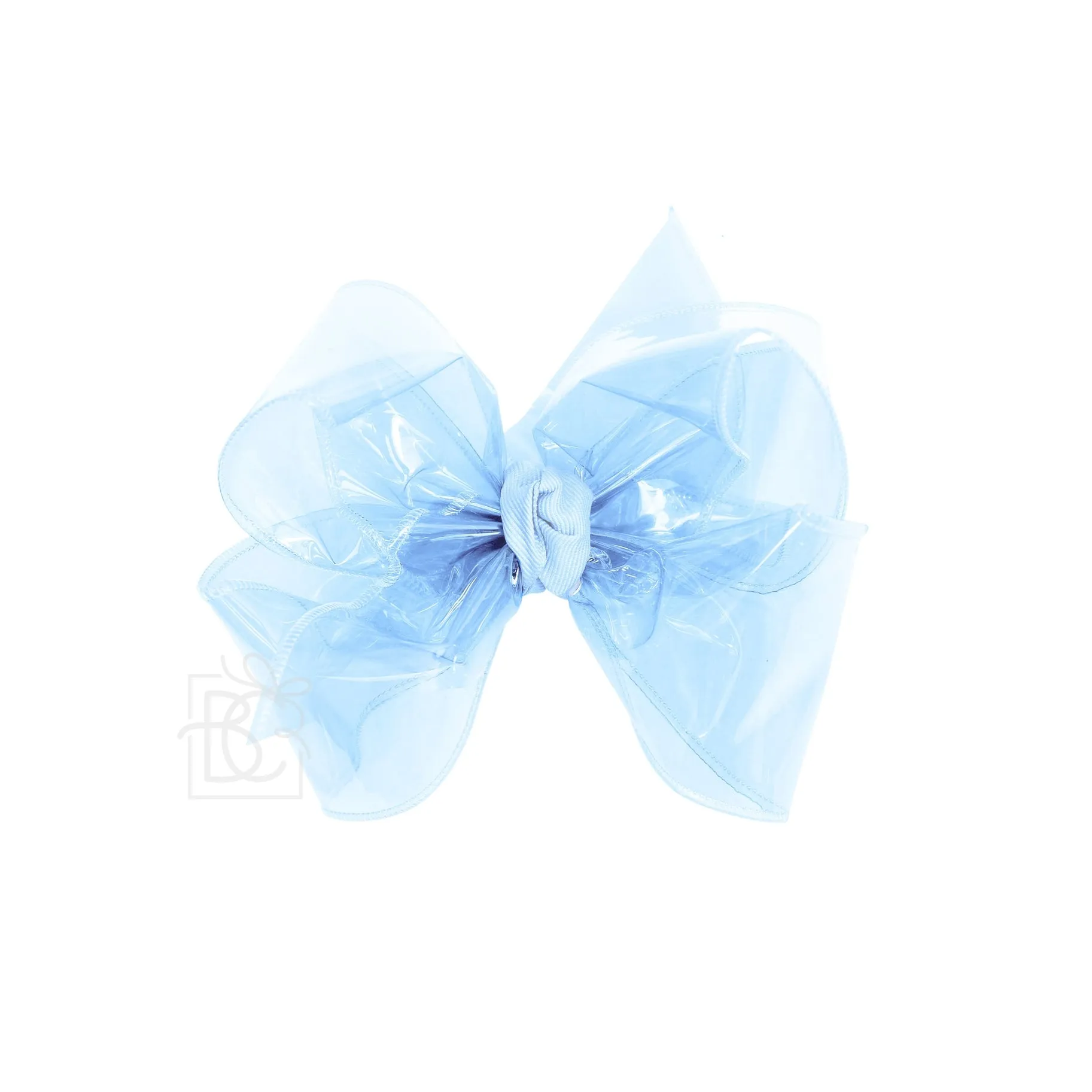 Large Waterproof Double Knot Hair Bow on Clippie
