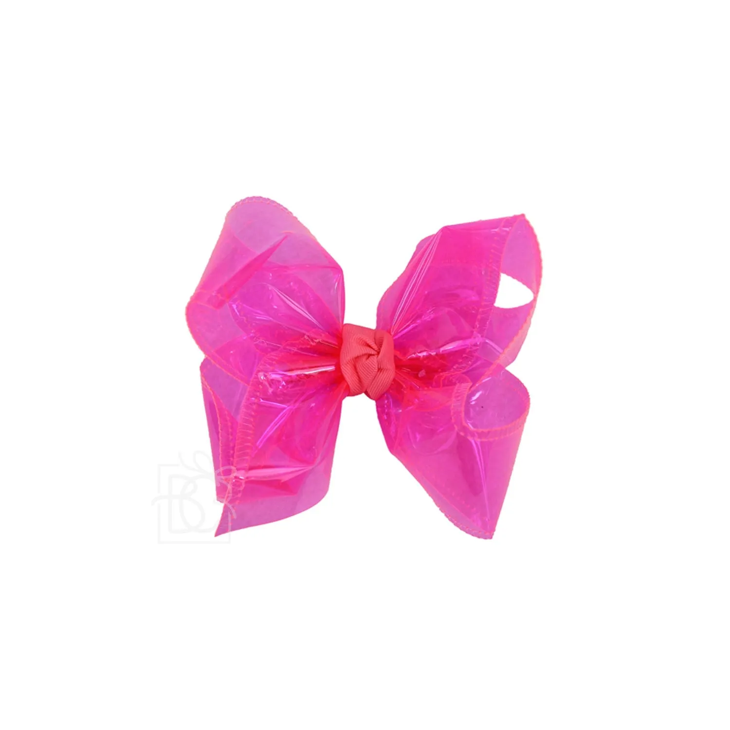 Large Waterproof Double Knot Hair Bow on Clippie