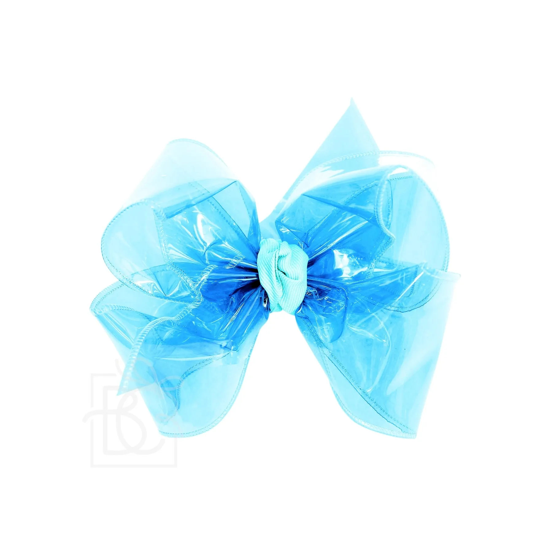 Large Waterproof Double Knot Hair Bow on Clippie