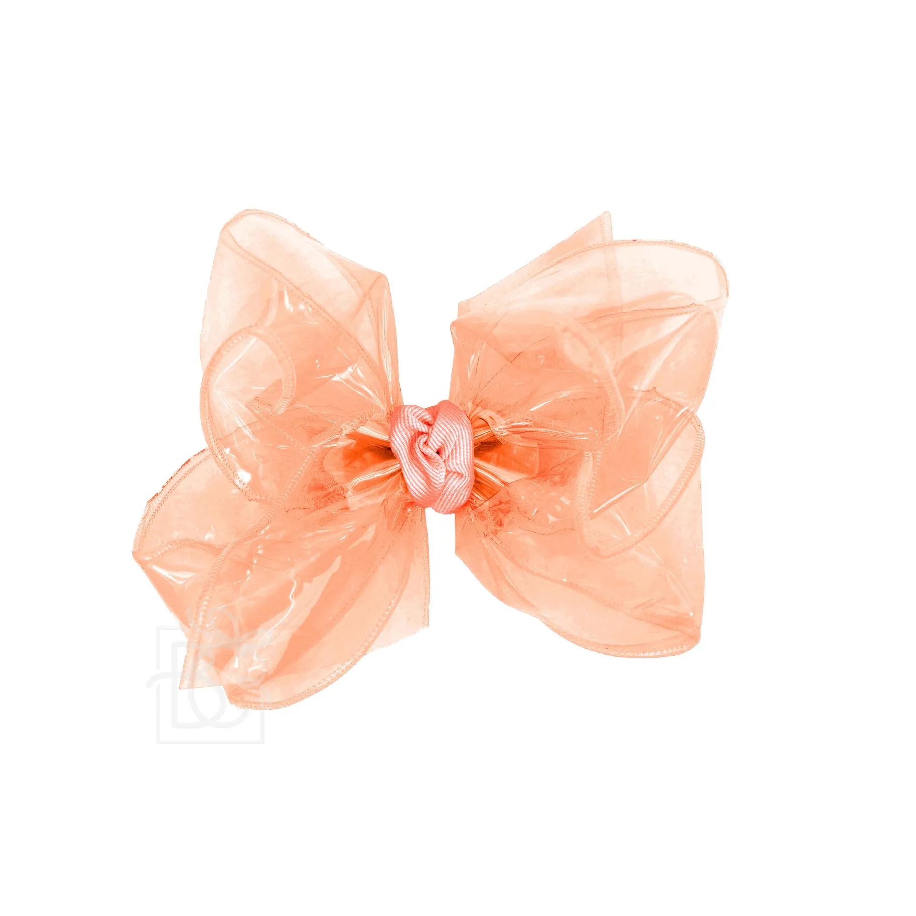 Large Waterproof Double Knot Hair Bow on Clippie