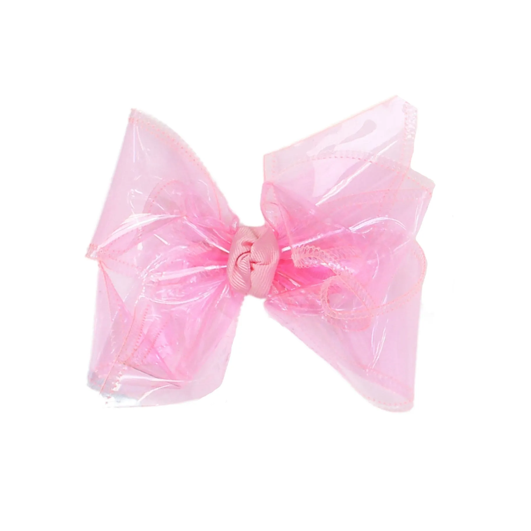 Large Waterproof Double Knot Hair Bow on Clippie