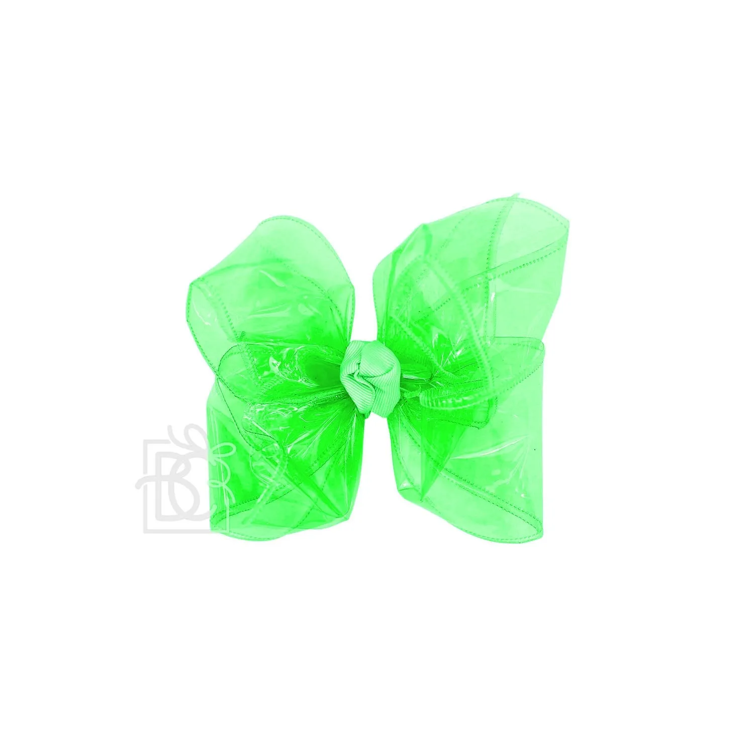 Large Waterproof Double Knot Hair Bow on Clippie