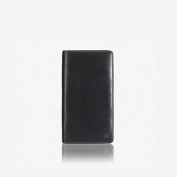 LARGE ZIP-AROUND TRAVEL AND PASSPORT ORGANISER