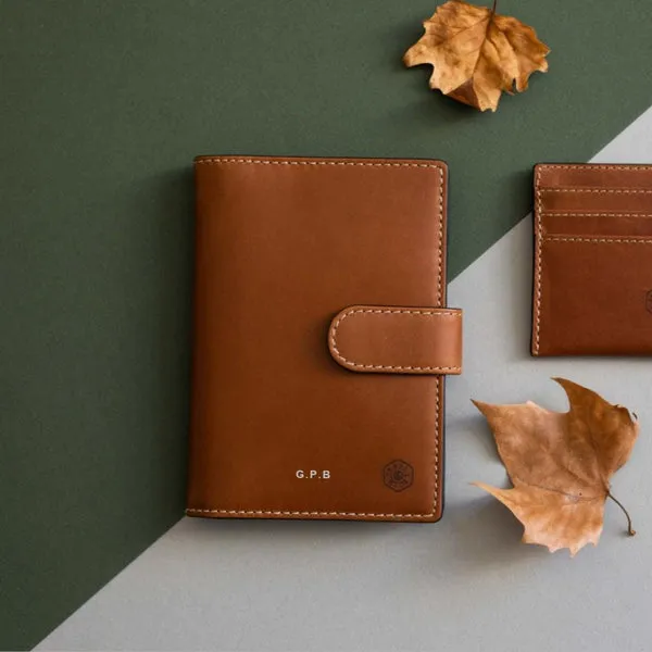 LEATHER PASSPORT WALLET