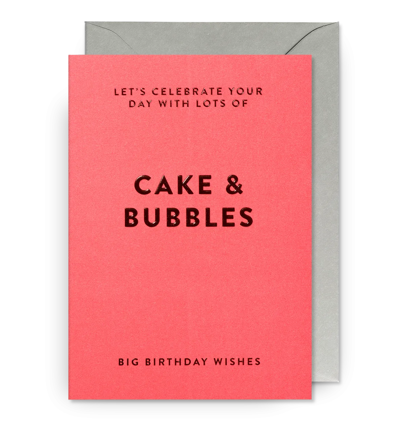 Let's Celebrate Your Day with Lots of Cake Bubbles