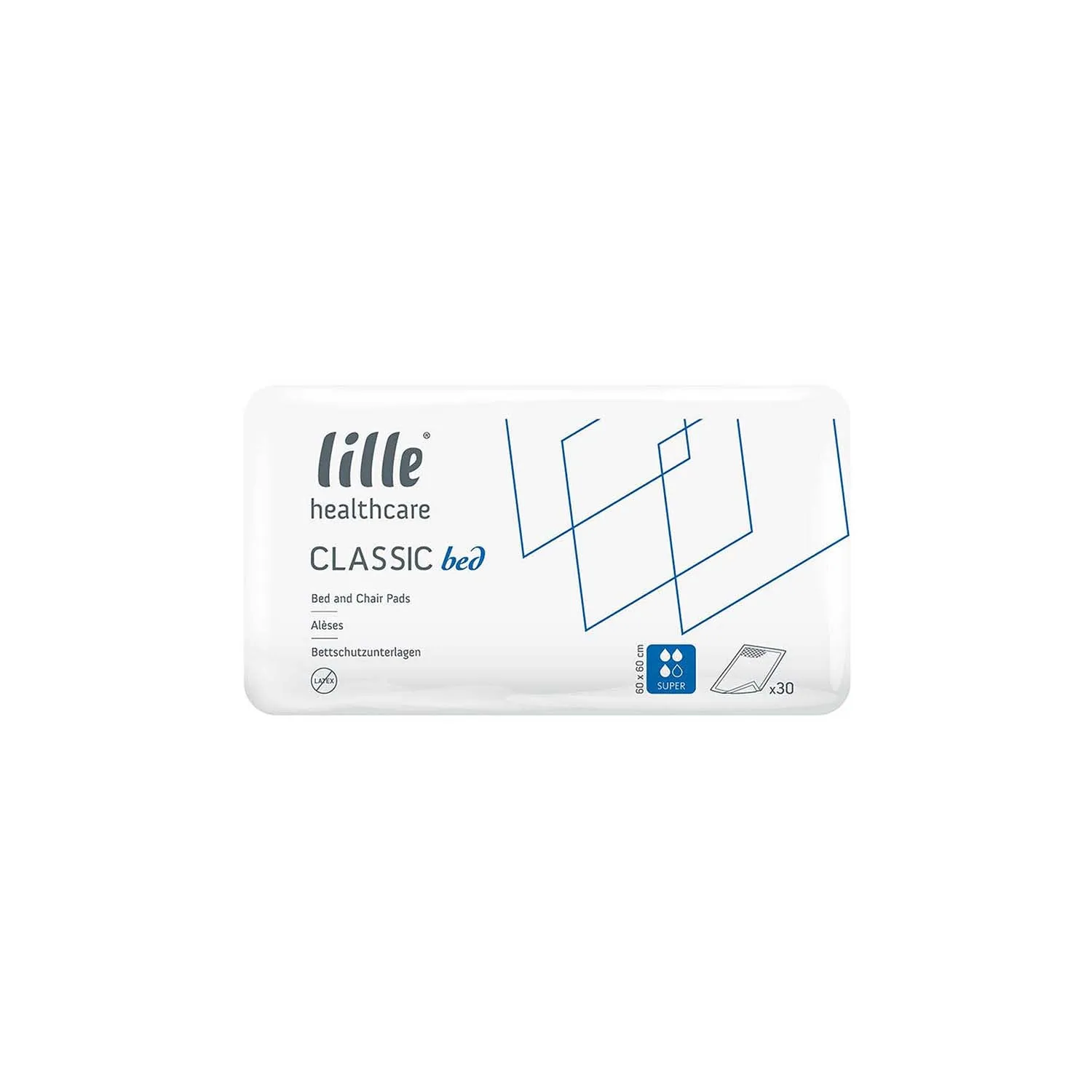 Lille Classic Bed Super | 60 x 60cm | Case of 6