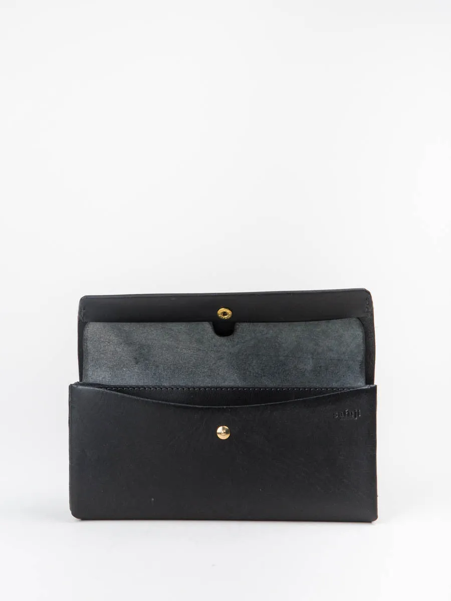 long wallet - black