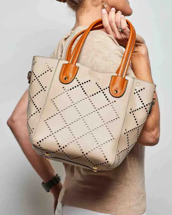 LOUENHIDE Baby Bermuda Bag - Putty