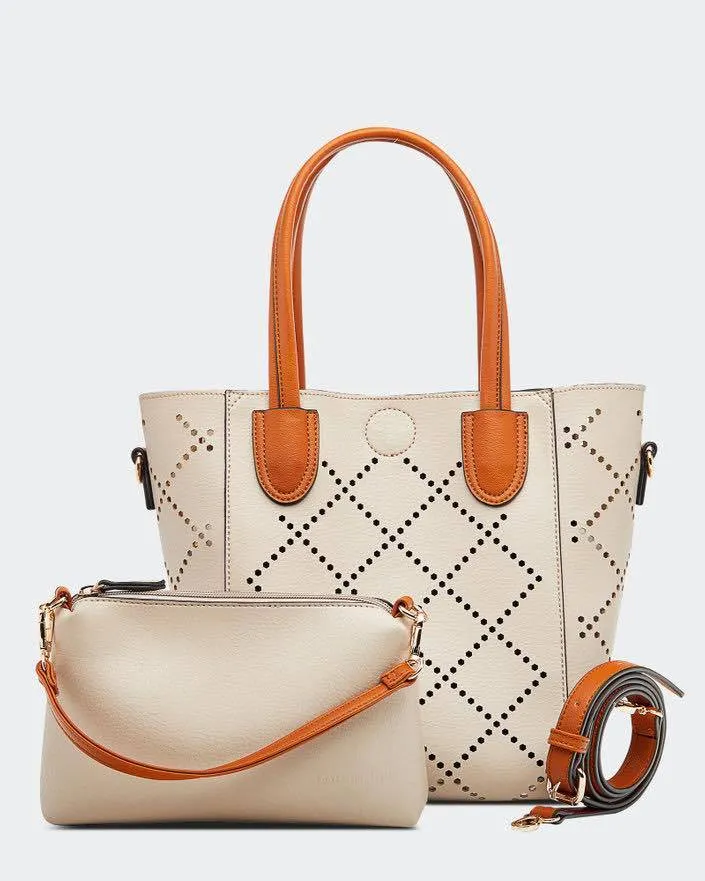 LOUENHIDE Baby Bermuda Bag - Putty
