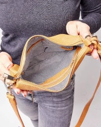 LOUENHIDE Baby Daisy Crossbody Bag - Nutmeg