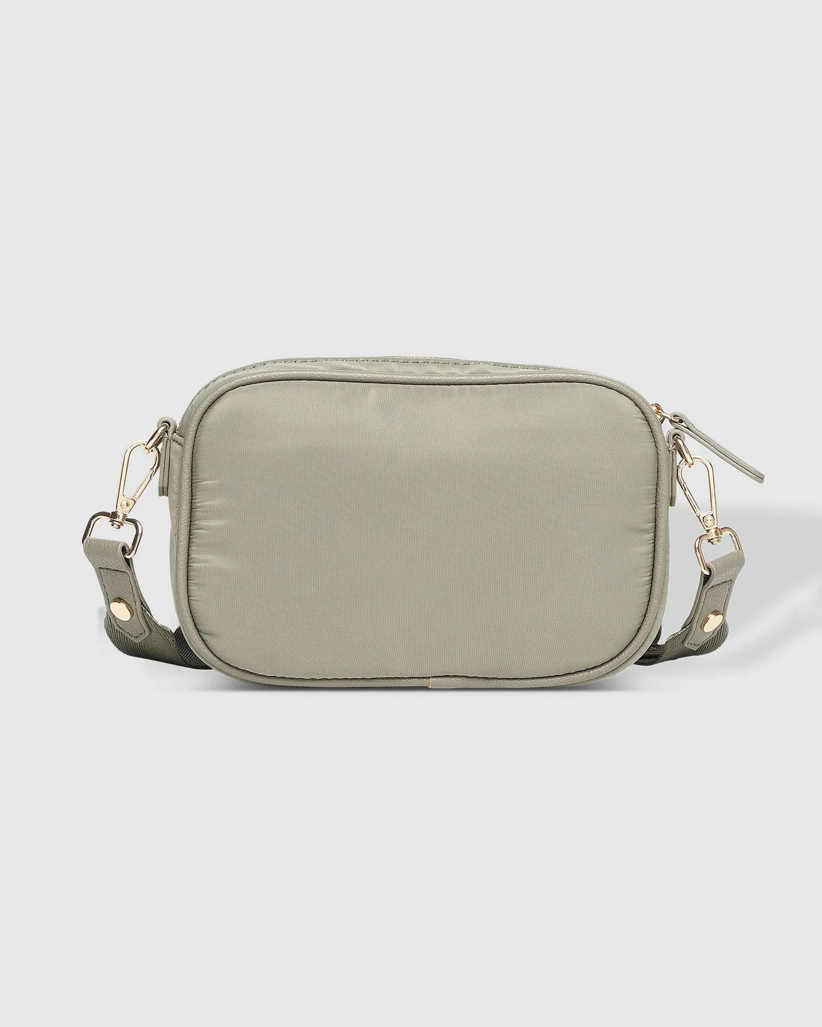 LOUENHIDE Cali Nylon Crossbody Bag - Khaki