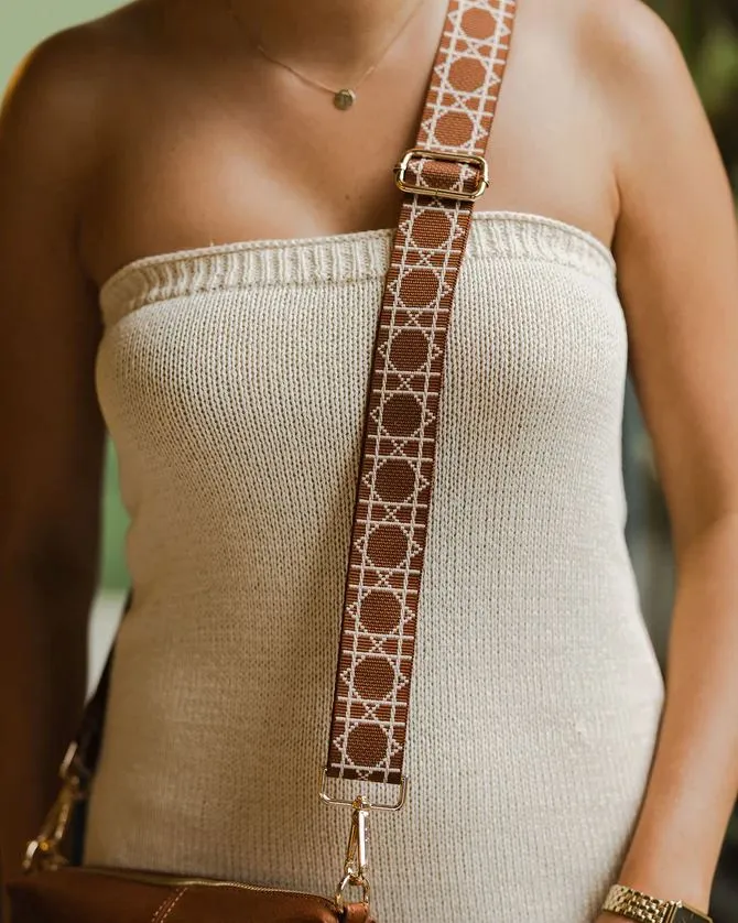 LOUENHIDE Ezra Guitar Strap - Tan
