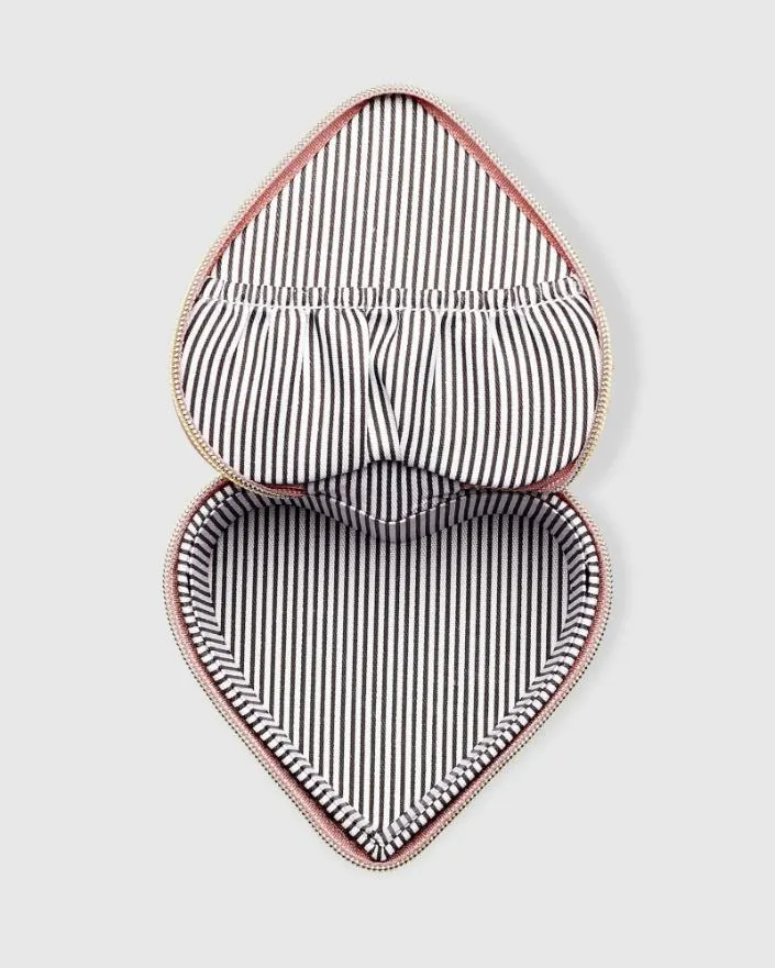 LOUENHIDE Heart Jewellery Box - Nude