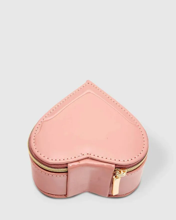 LOUENHIDE Heart Jewellery Box - Nude