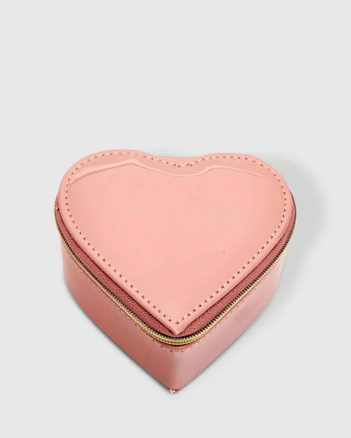LOUENHIDE Heart Jewellery Box - Nude