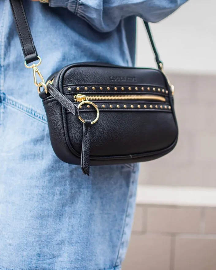 LOUENHIDE India Crossbody Bag - Black