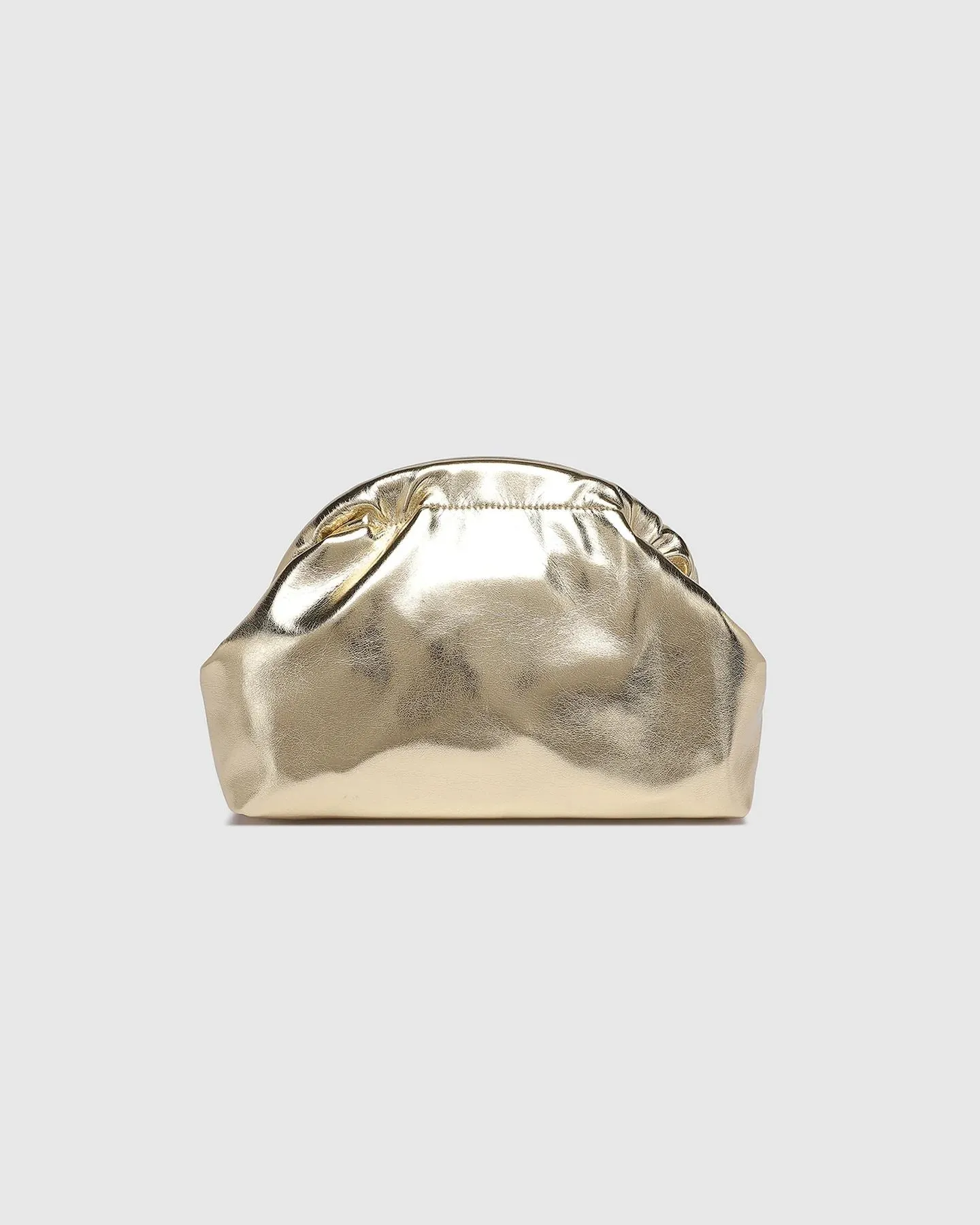 LOUENHIDE Lotus Clutch - Gold