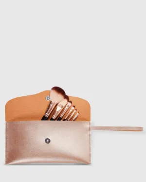 LOUENHIDE Makeup Brush set - Pink Champagne