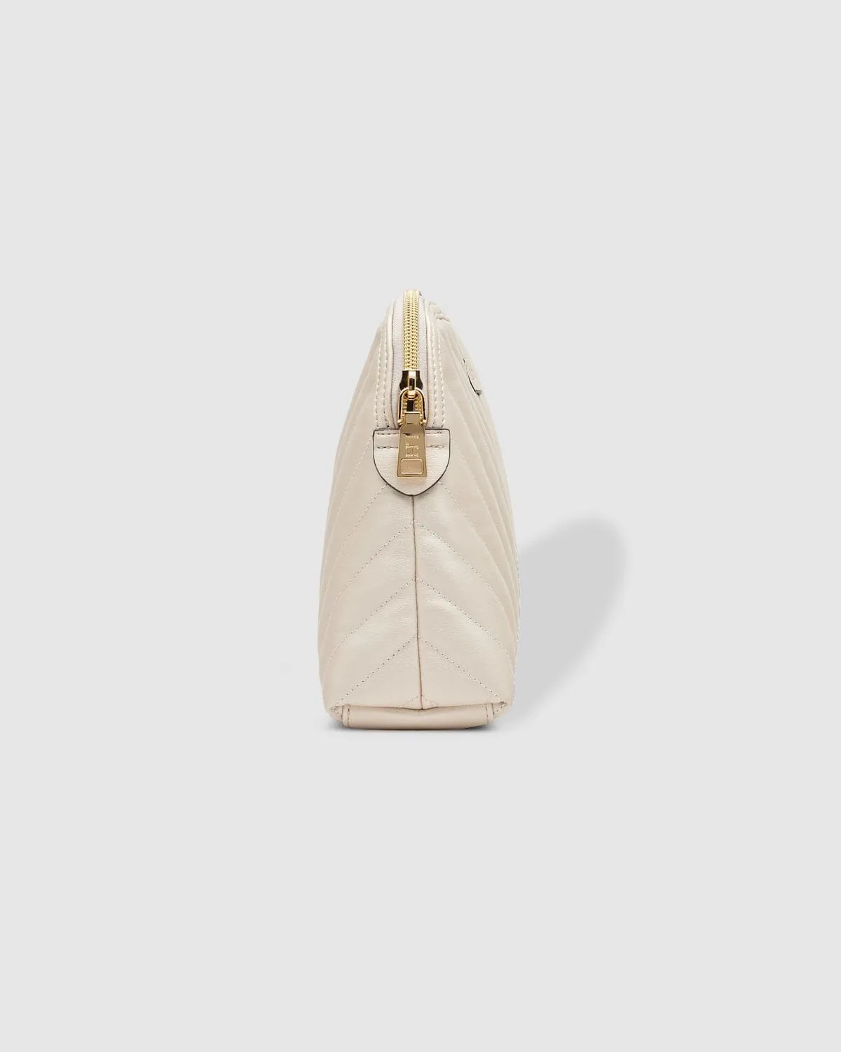 LOUENHIDE Positano Cosmetic Case - Pearl White
