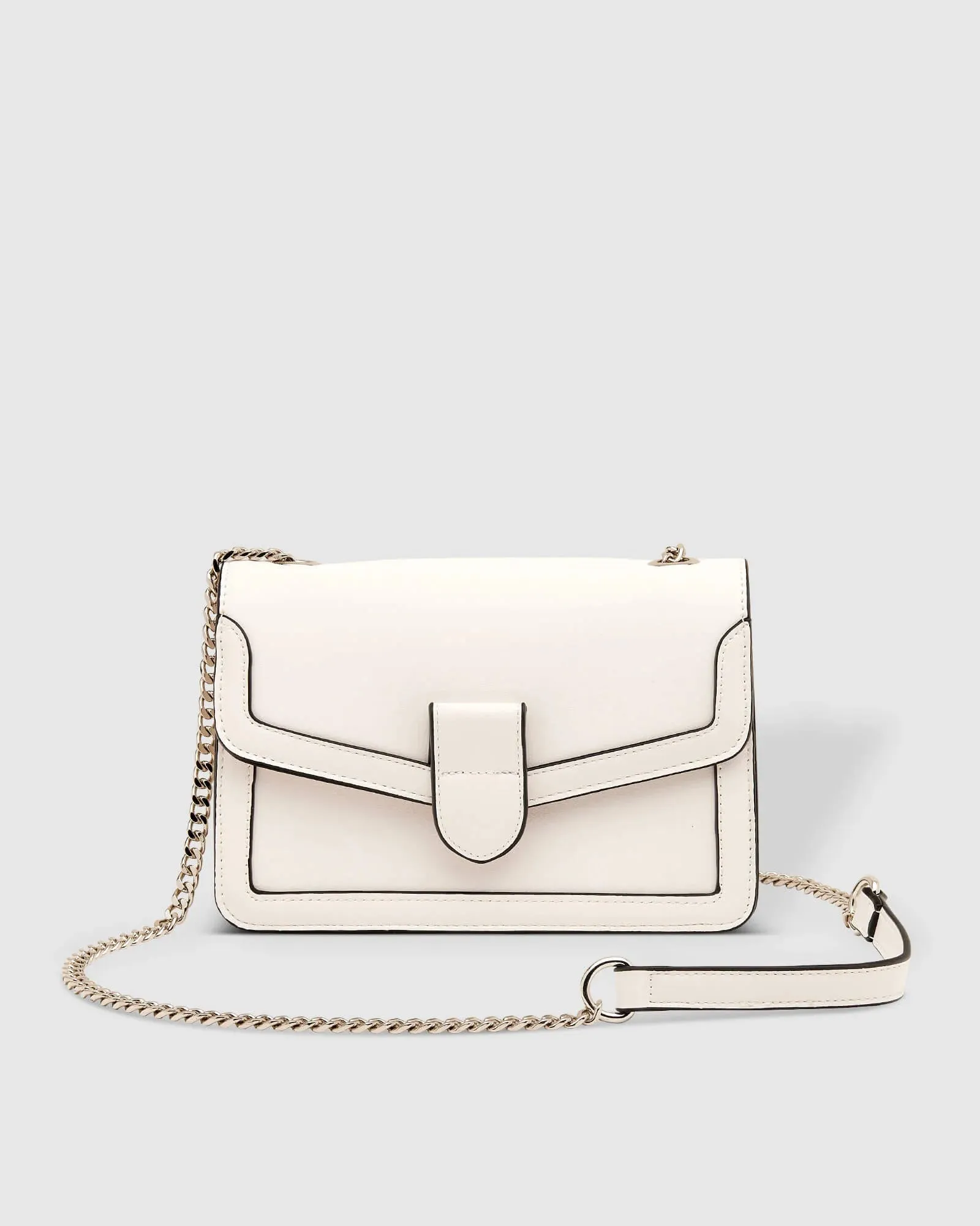 LOUENHIDE Sienna Crossbody - White