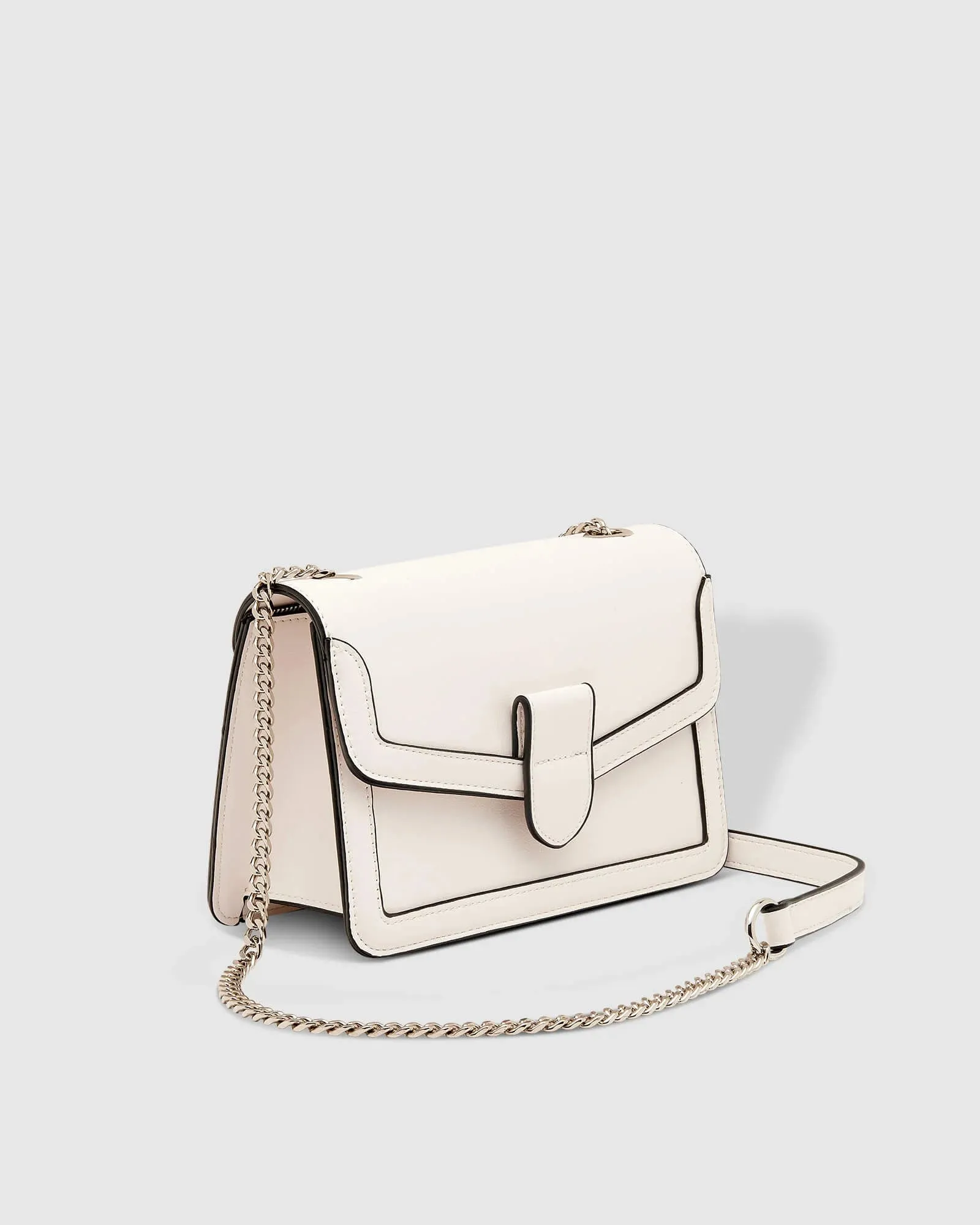 LOUENHIDE Sienna Crossbody - White