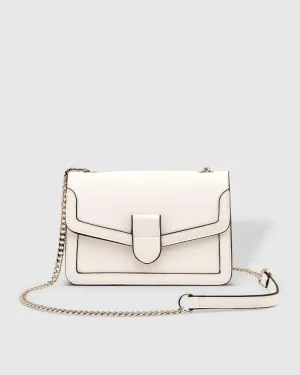LOUENHIDE Sienna Crossbody - White