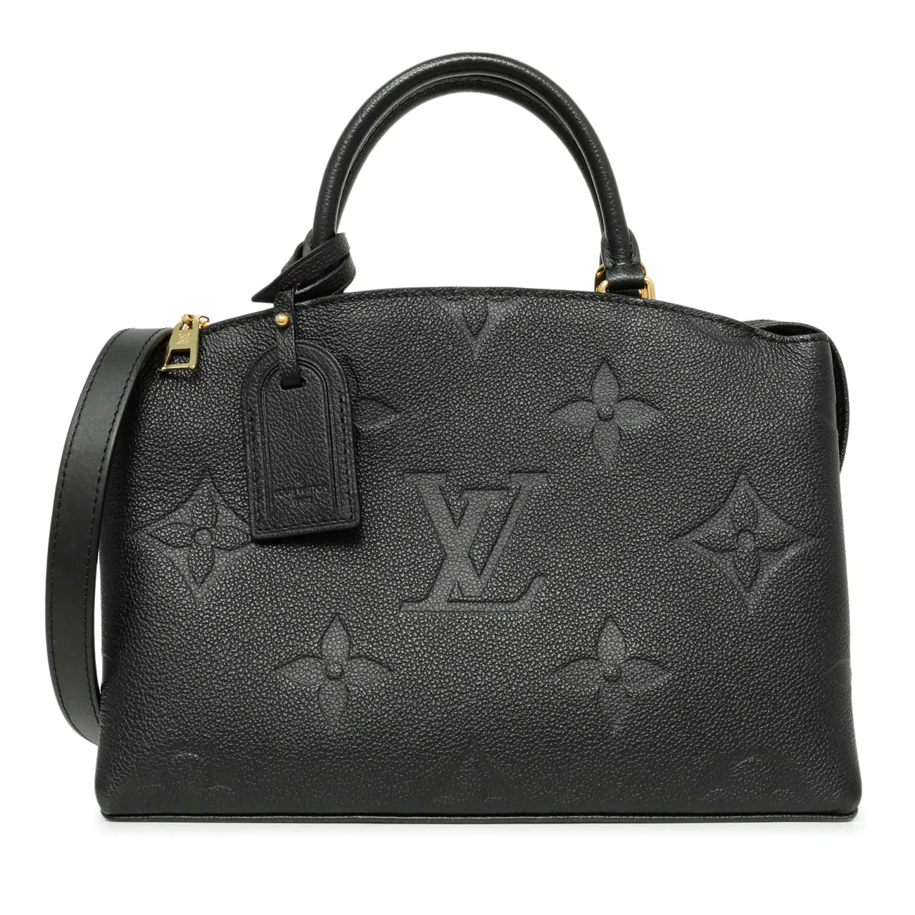 Louis Vuitton Black Empreinte Monogram Giant Petit Palais