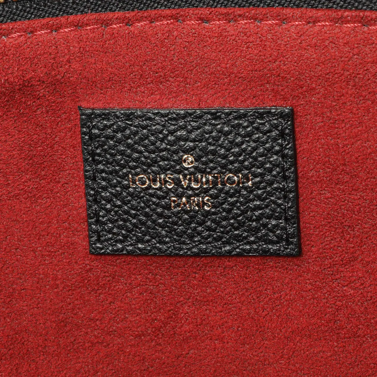Louis Vuitton Black Empreinte Monogram Giant Petit Palais