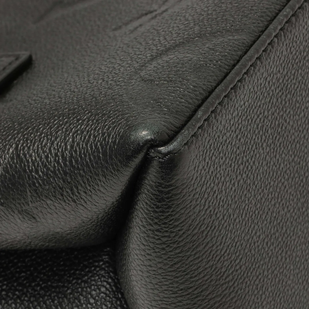 Louis Vuitton Black Empreinte Monogram Giant Petit Palais
