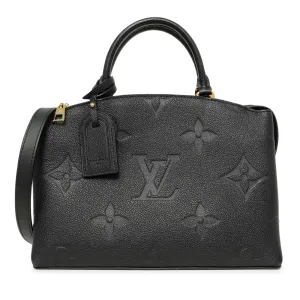 Louis Vuitton Black Empreinte Monogram Giant Petit Palais