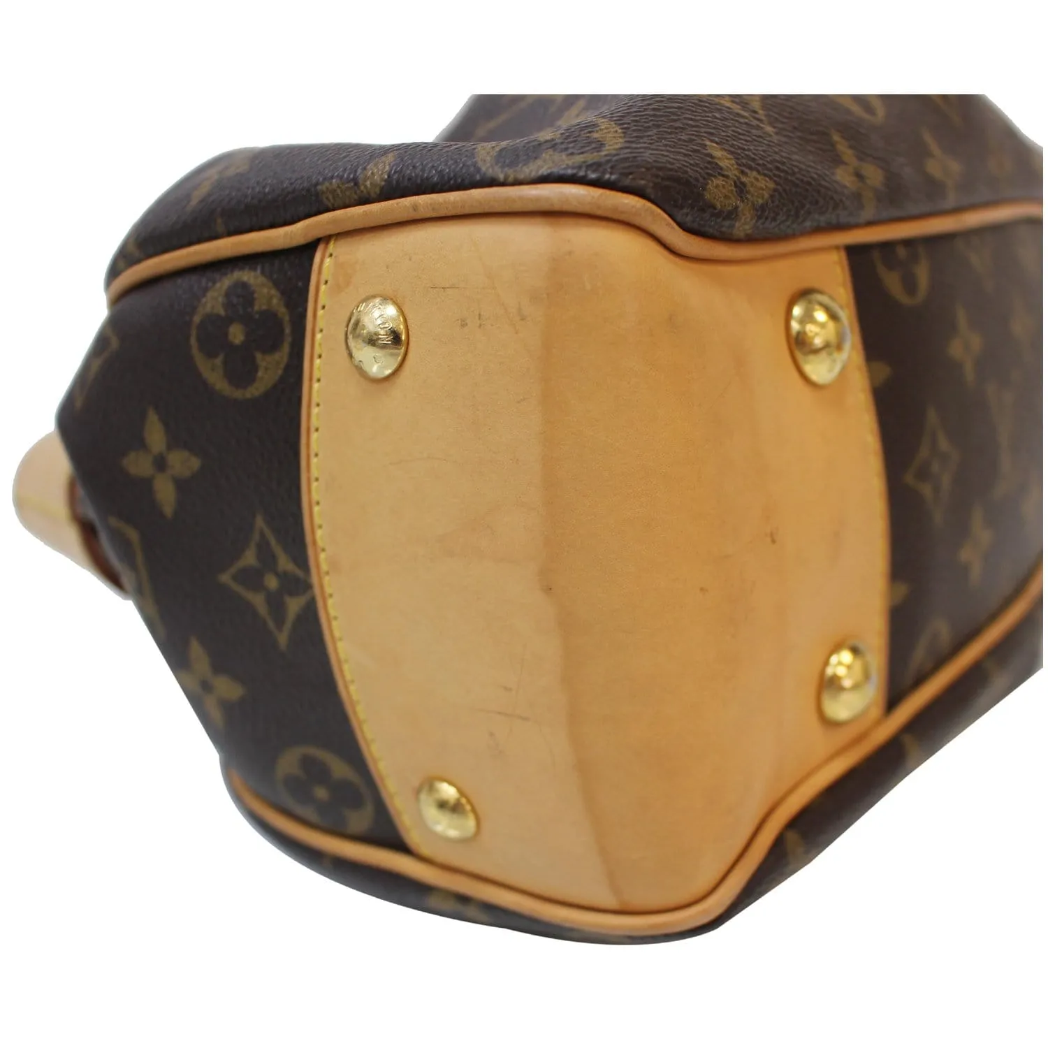 LOUIS VUITTON Boetie PM Monogram Canvas Shoulder Bag Brown - Last Call