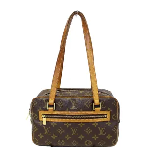 LOUIS VUITTON Cite MM Monogram Canvas Shoulder Bag