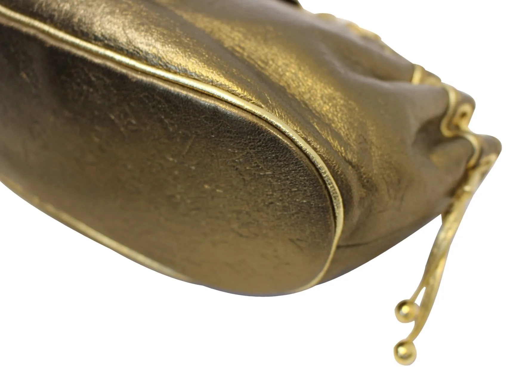 LOUIS VUITTON Cuir Gold Monogram Embossed Theda PM - Sale
