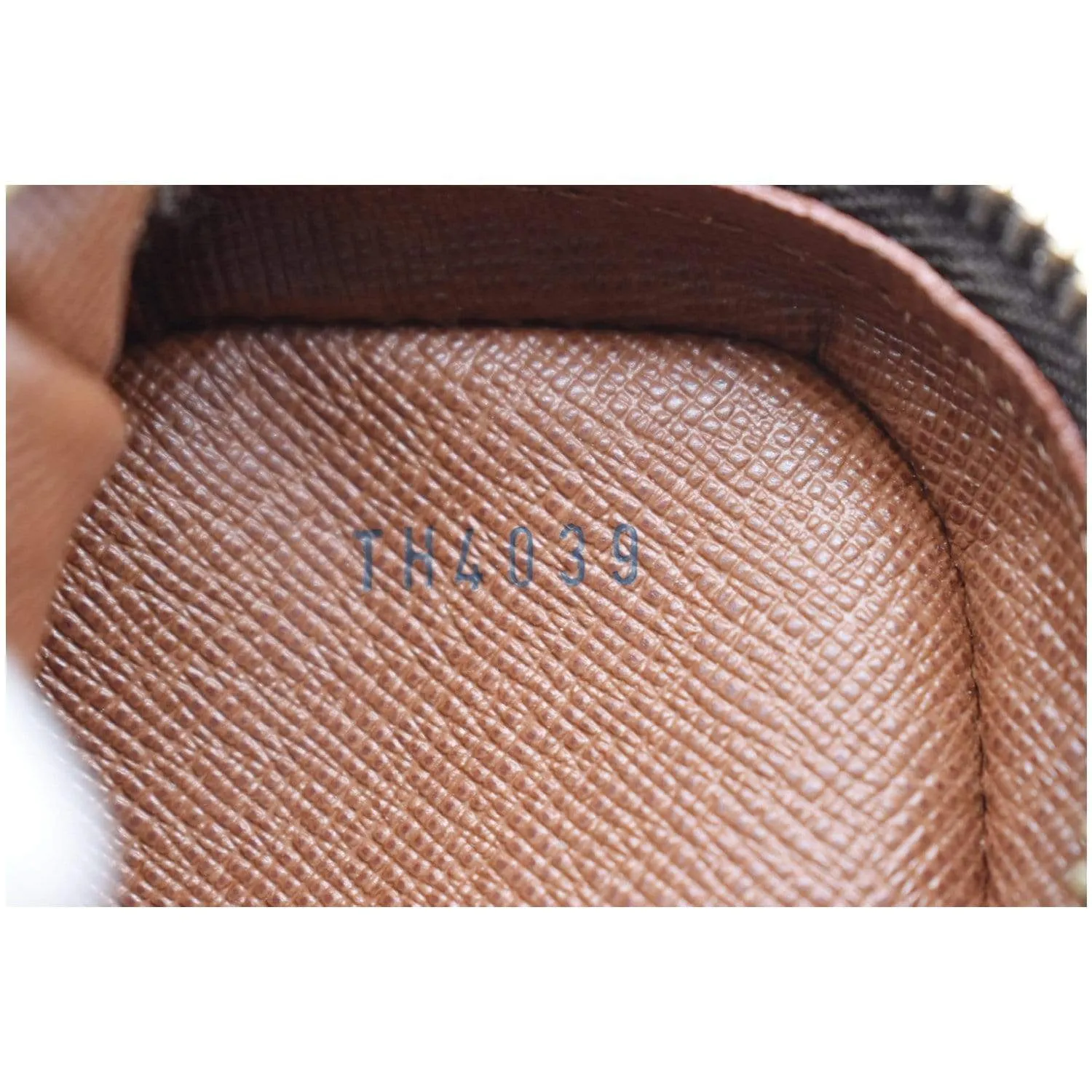 LOUIS VUITTON Danube PM Monogram Canvas Crossbody Bag Brown