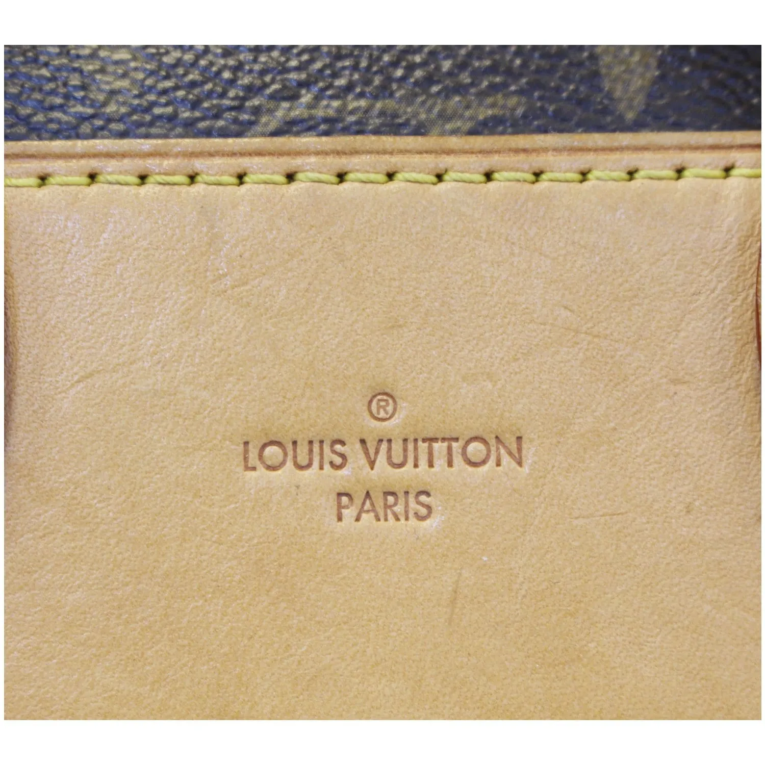 LOUIS VUITTON Eden MM Monogram Canvas Shoulder Bag Brown