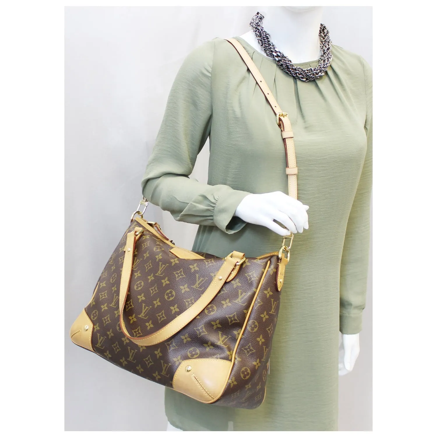 LOUIS VUITTON Estrela MM Monogram Canvas Shoulder Bag