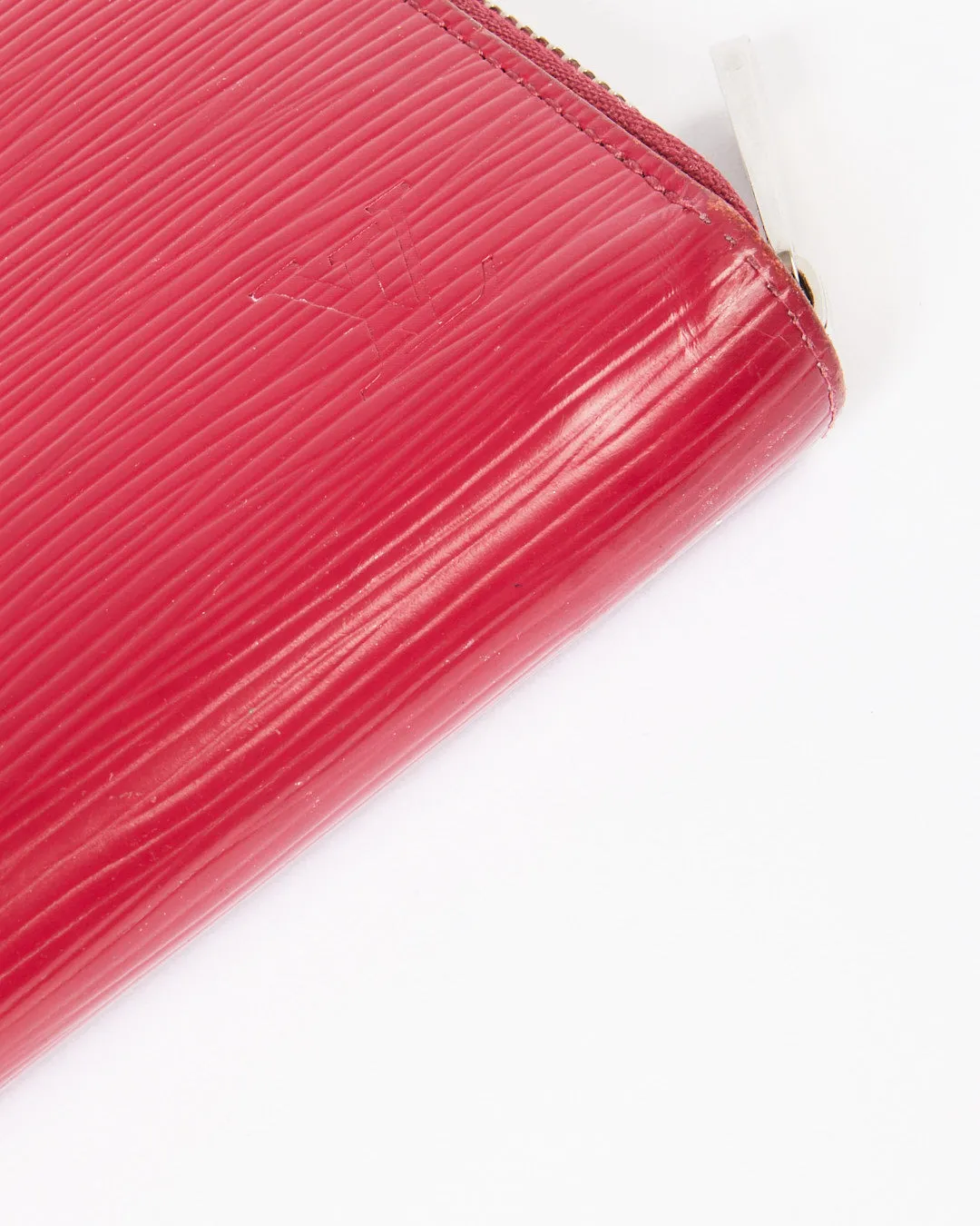 Louis Vuitton Fuchsia Epi Leather Zippy Wallet