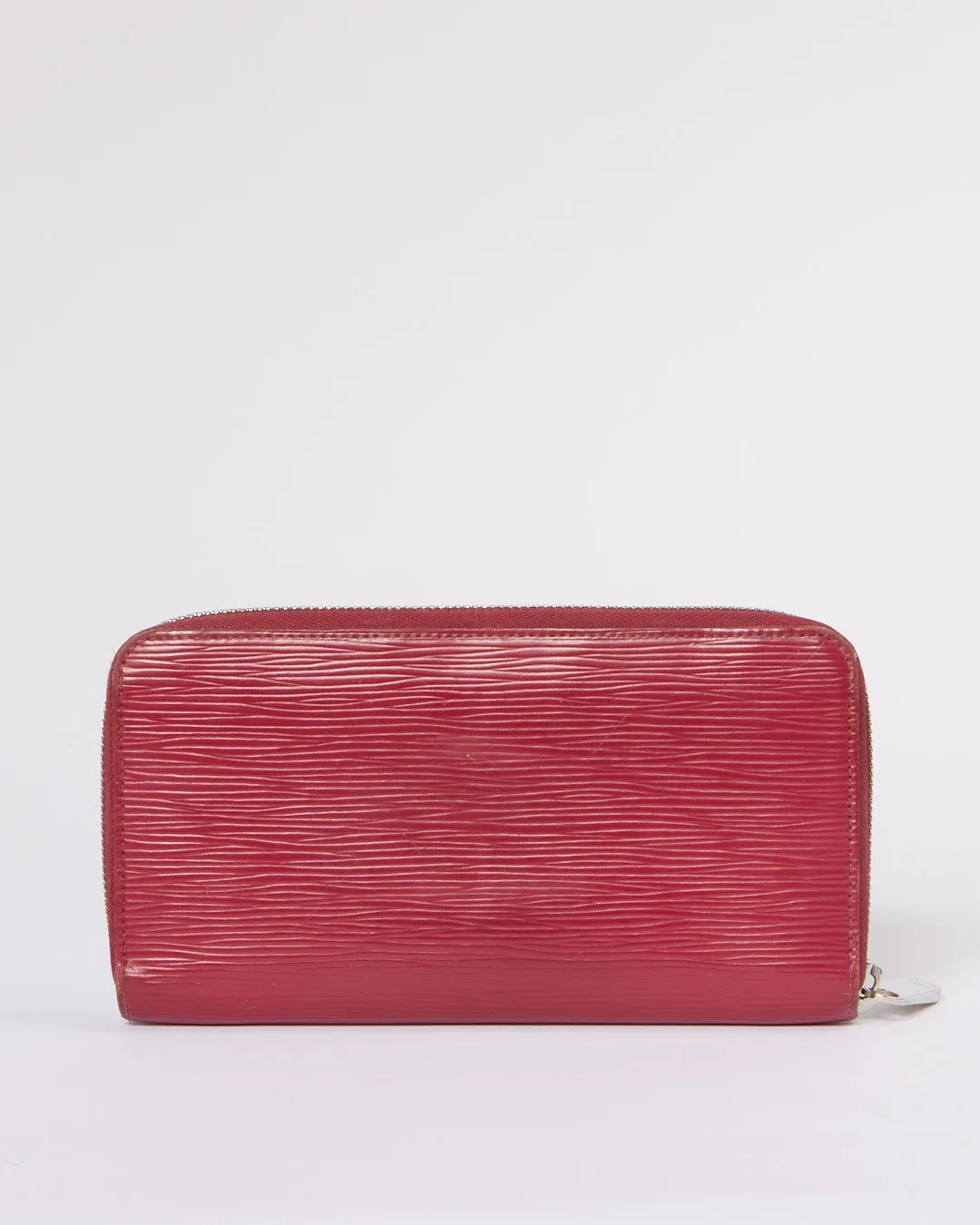 Louis Vuitton Fuchsia Epi Leather Zippy Wallet
