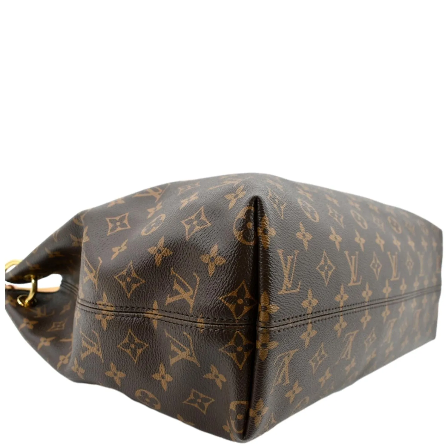 LOUIS VUITTON Graceful MM Monogram Canvas Hobo Bag Brown - Hot Deals