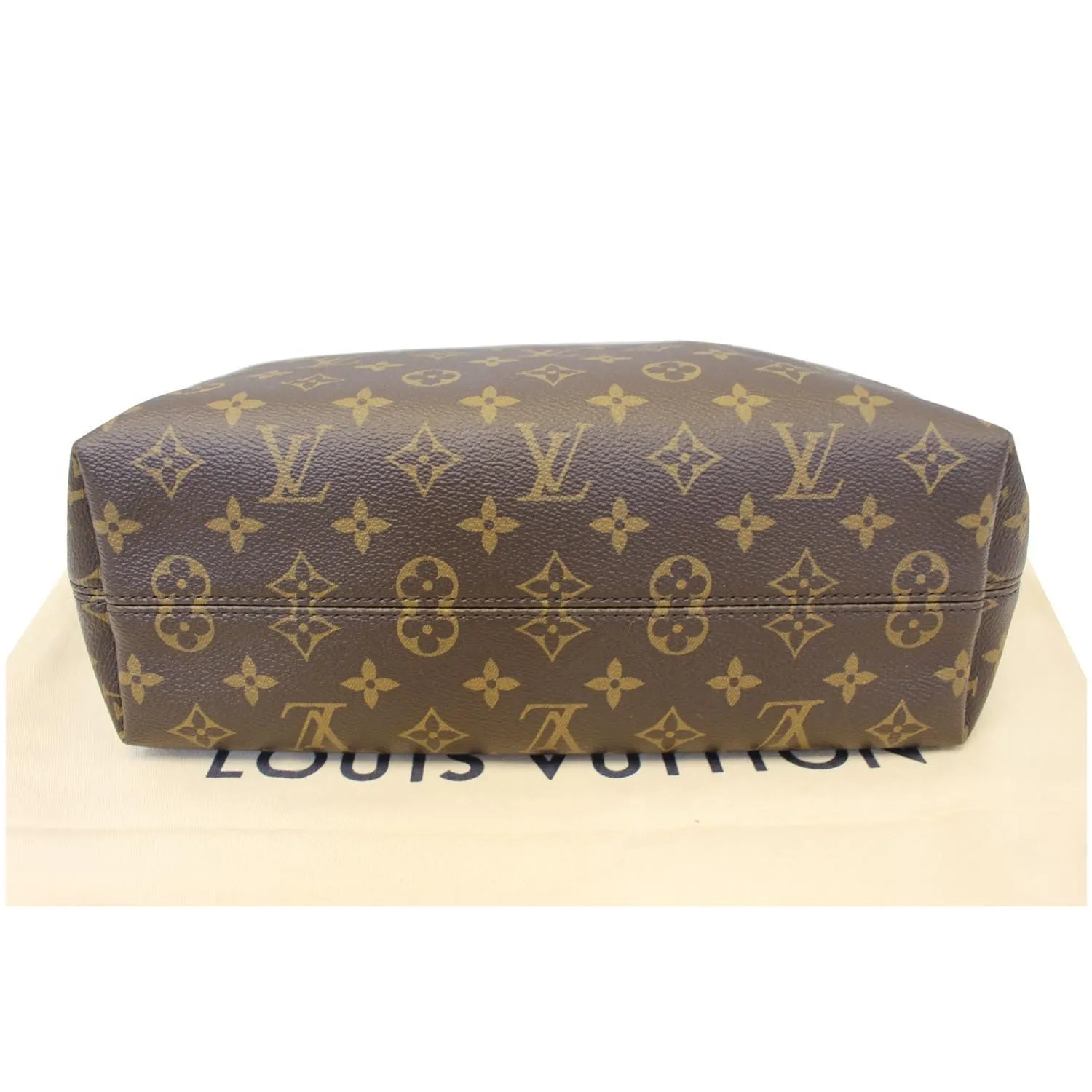 LOUIS VUITTON Graceful PM Monogram Canvas Shoulder Bag Brown