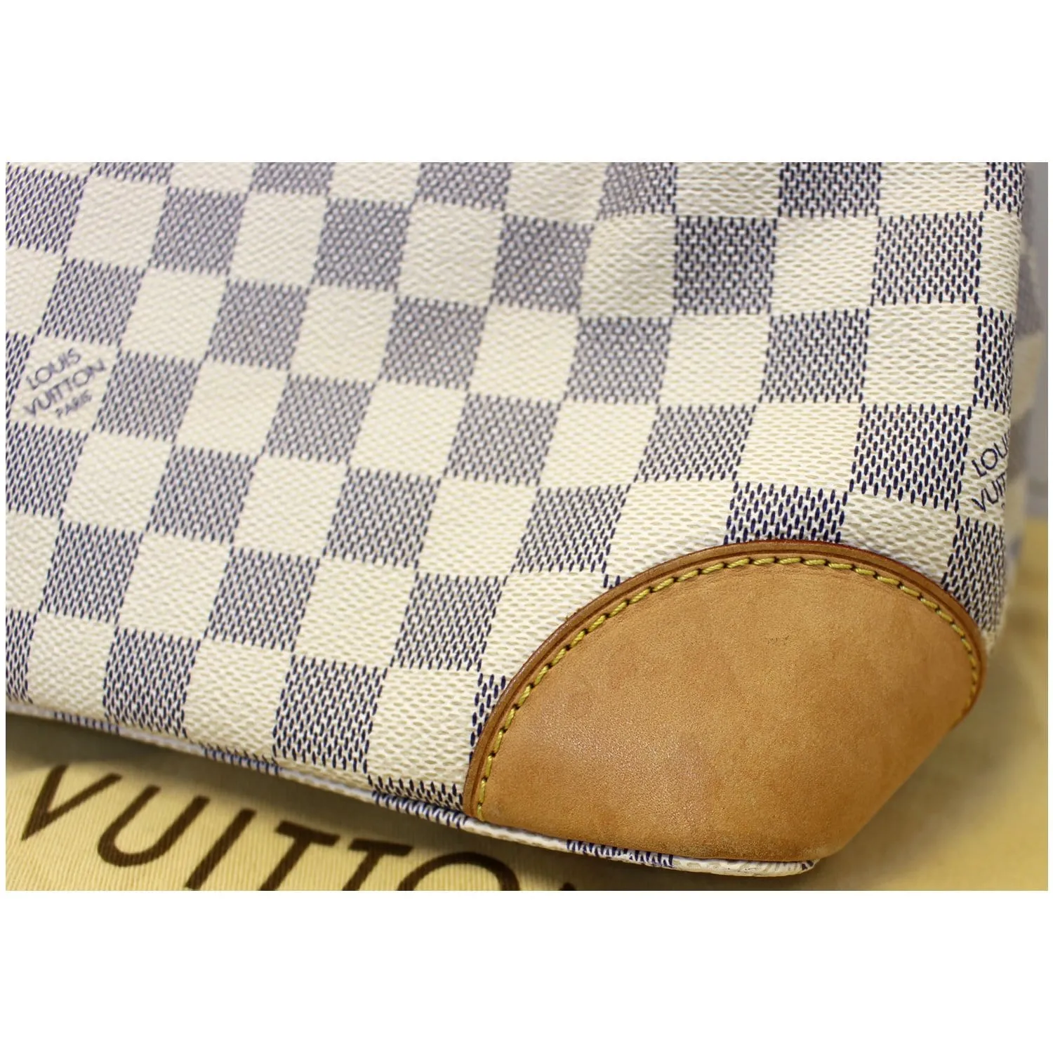 LOUIS VUITTON Hampstead PM Damier Azur Shoulder Bag
